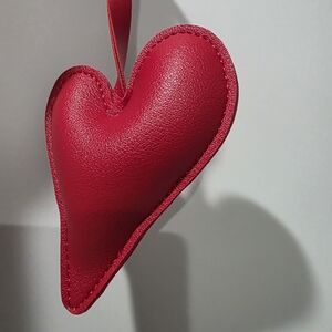 Source Unknown Red Heart Ornament